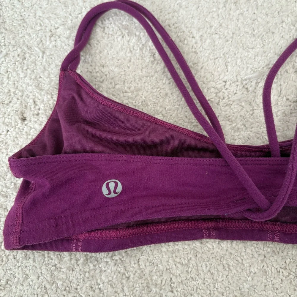 Lululemon Strappy Sports Bra - 6 - Picture 4 of 9